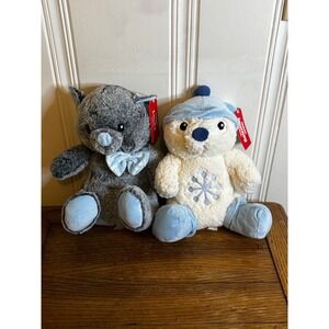 Petsmart Plush Toys NWT Dog Journey & Lucky Squeaker Toy